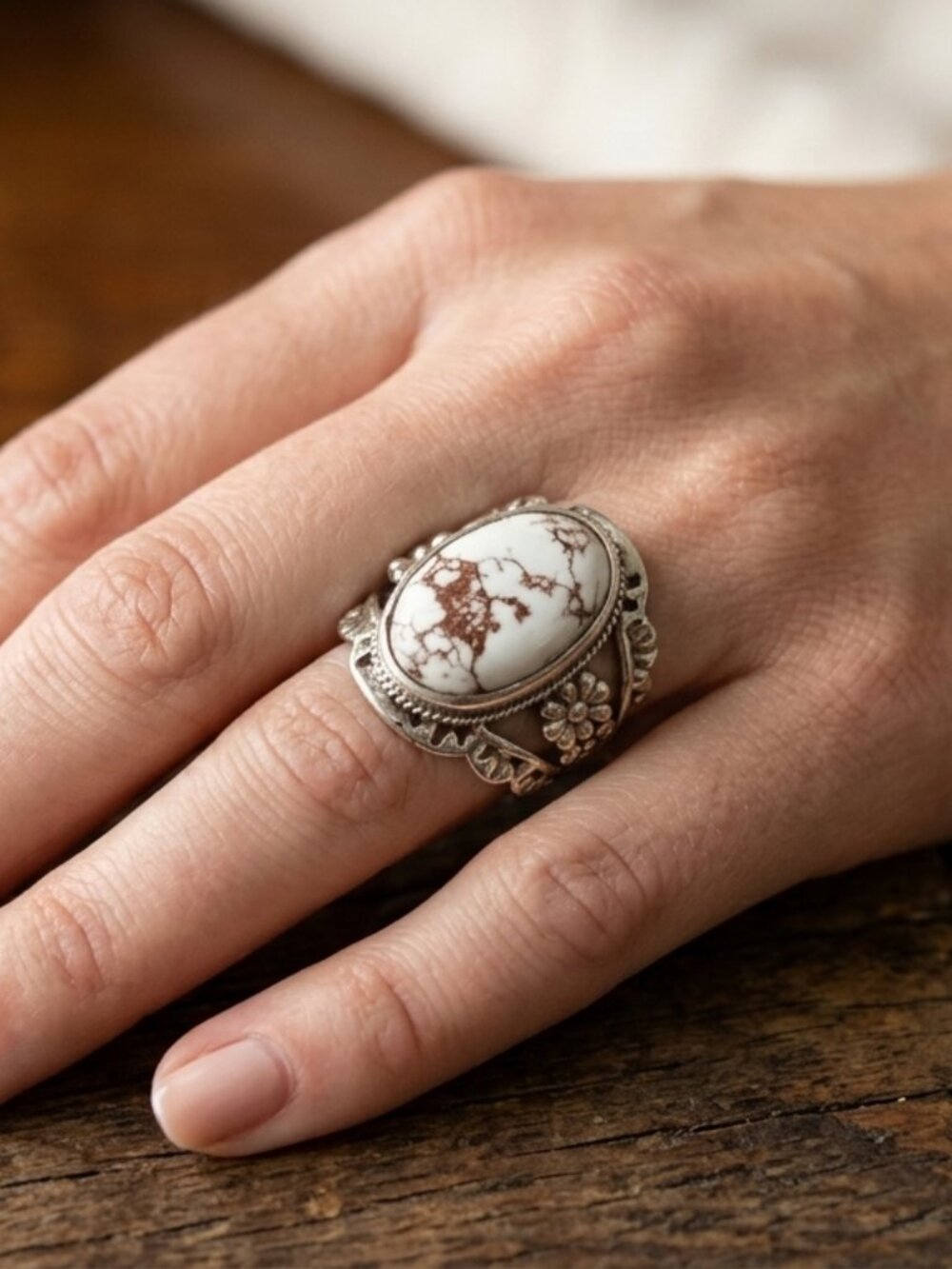 Wild Horse Jasper Solid 925 Sterling Silver ring